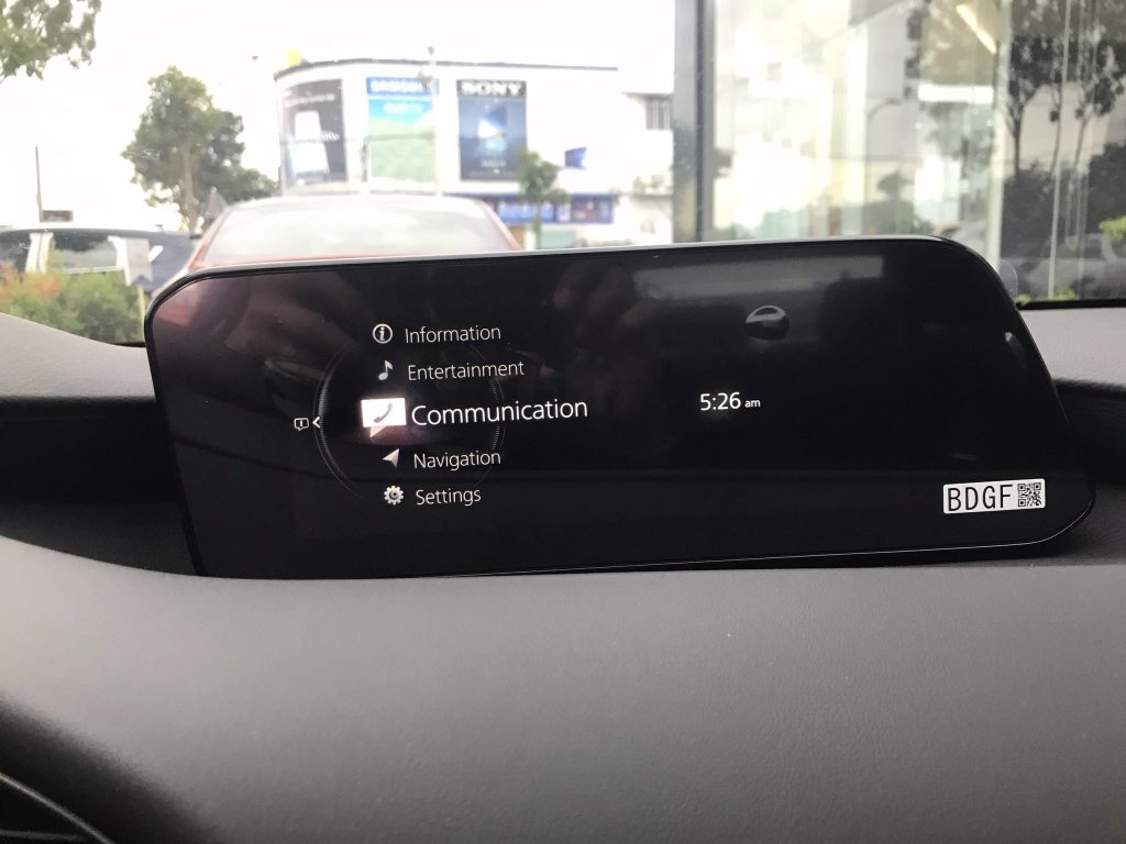 màn hình mazda 3 deluxe